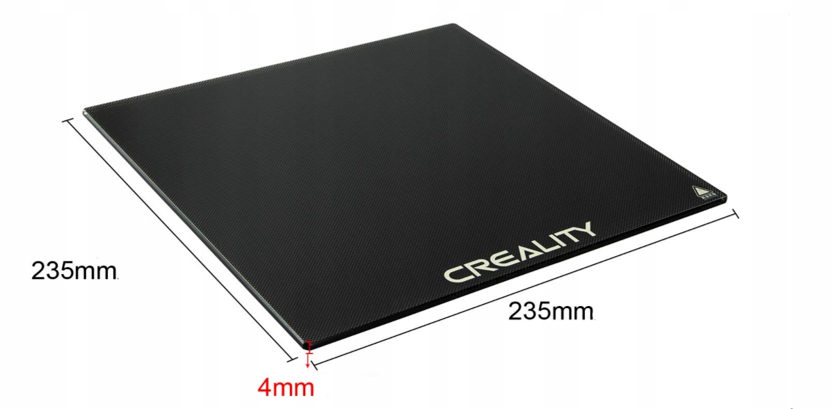 

Podkładka Creality 3D Szyba Ender 235 x 235 szkło