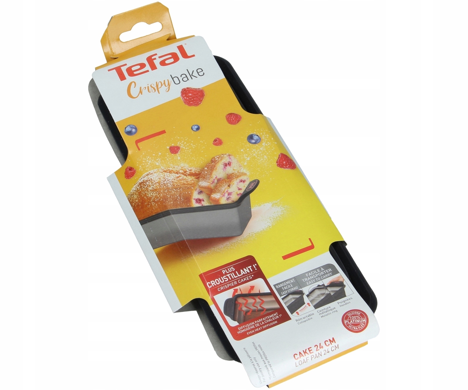 

Forma silikonowa składana Tefal Crispybake 24cm