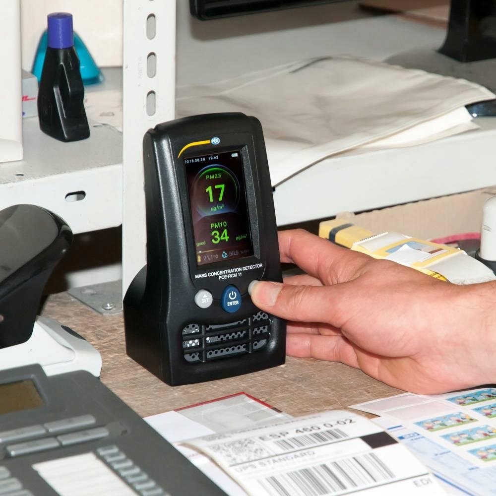 Miernik cząsteczek PCE Instruments PCE-RCM 11 temperatura, wilgotność Marka Inna