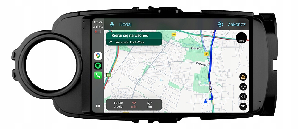 Toyota Yaris Rádio Navigace Android TS20 12GB/256GB 2K Qled