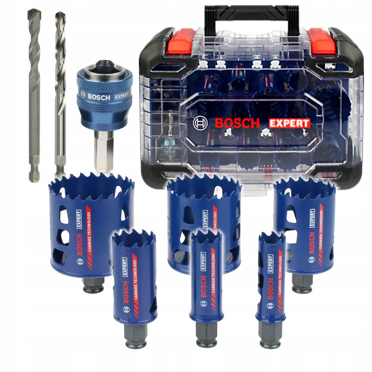 Zestaw 6 pił otwornic Tough Material Bosch Expert
