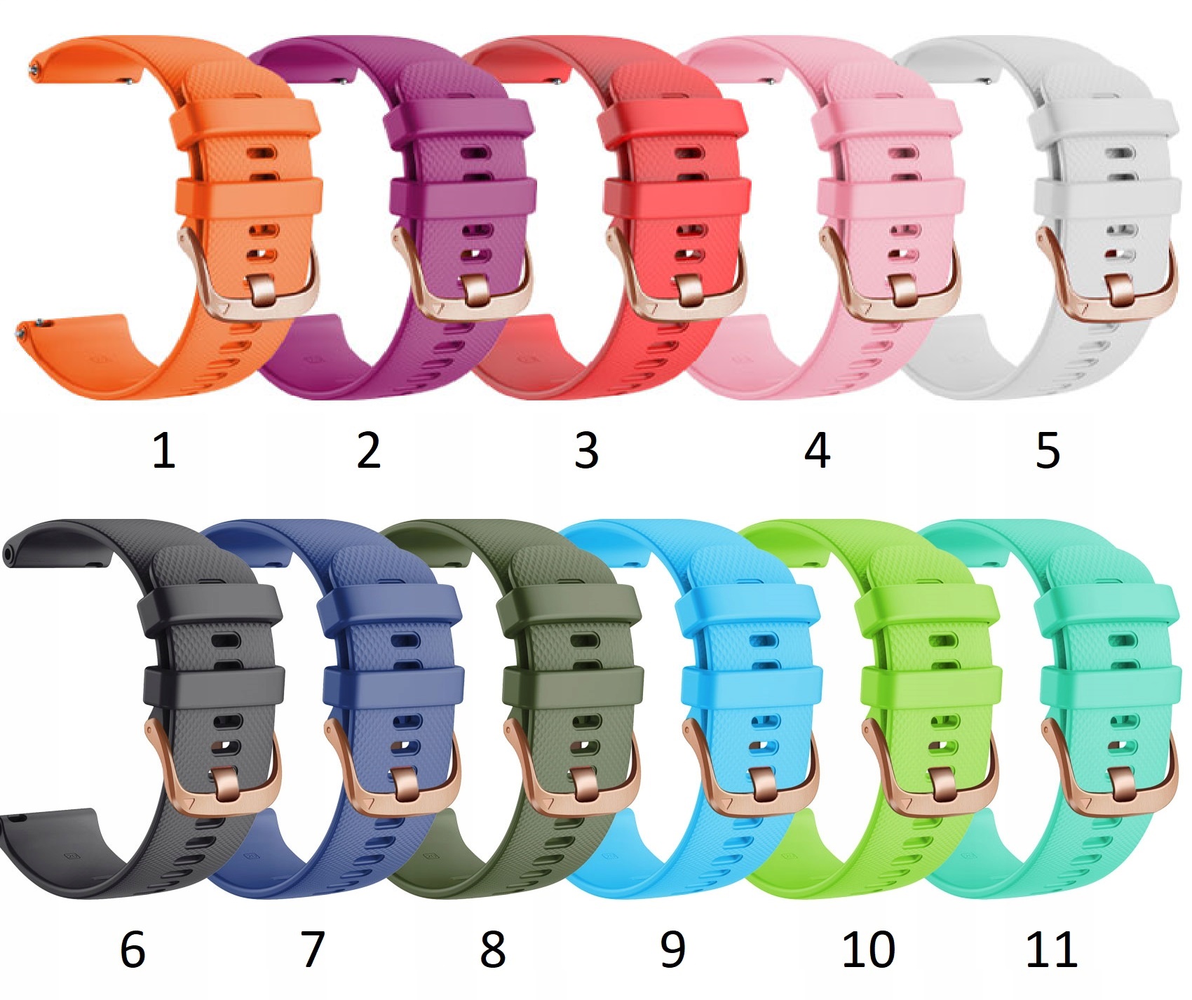 PASEK DO GARMIN VIVOACTIVE 4S / VENU 2S (18 MM) 11 KOLORÓW Producent PASECZKI