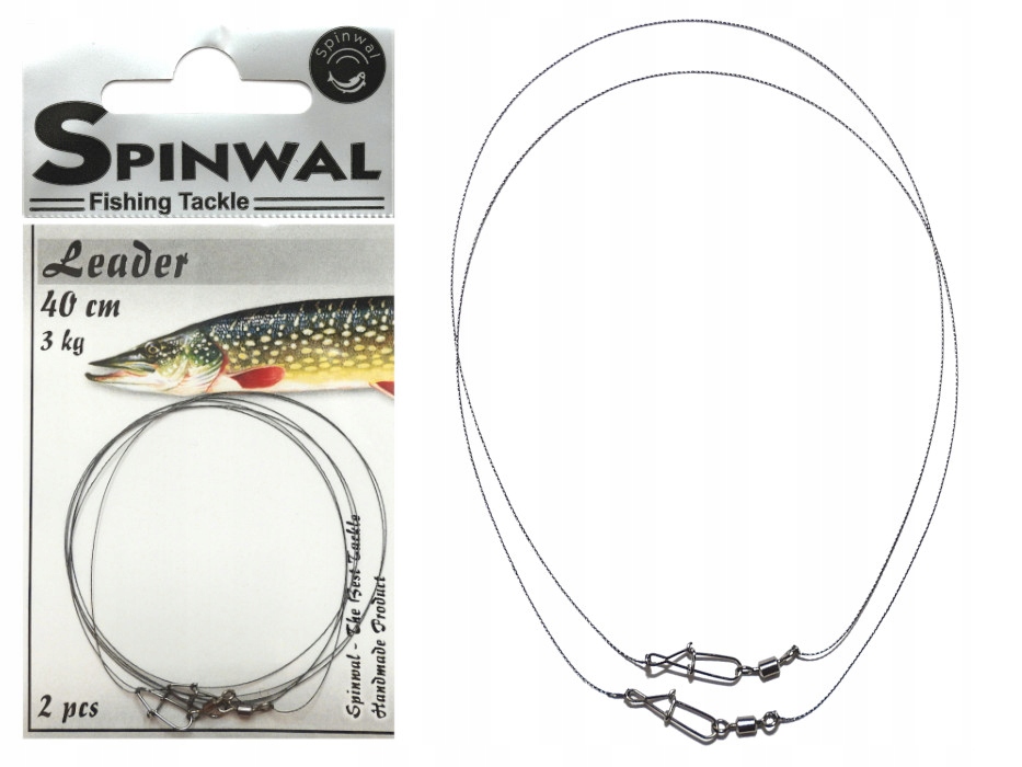 

Spinwal Przypon Wolframowy 40cm 3kg
