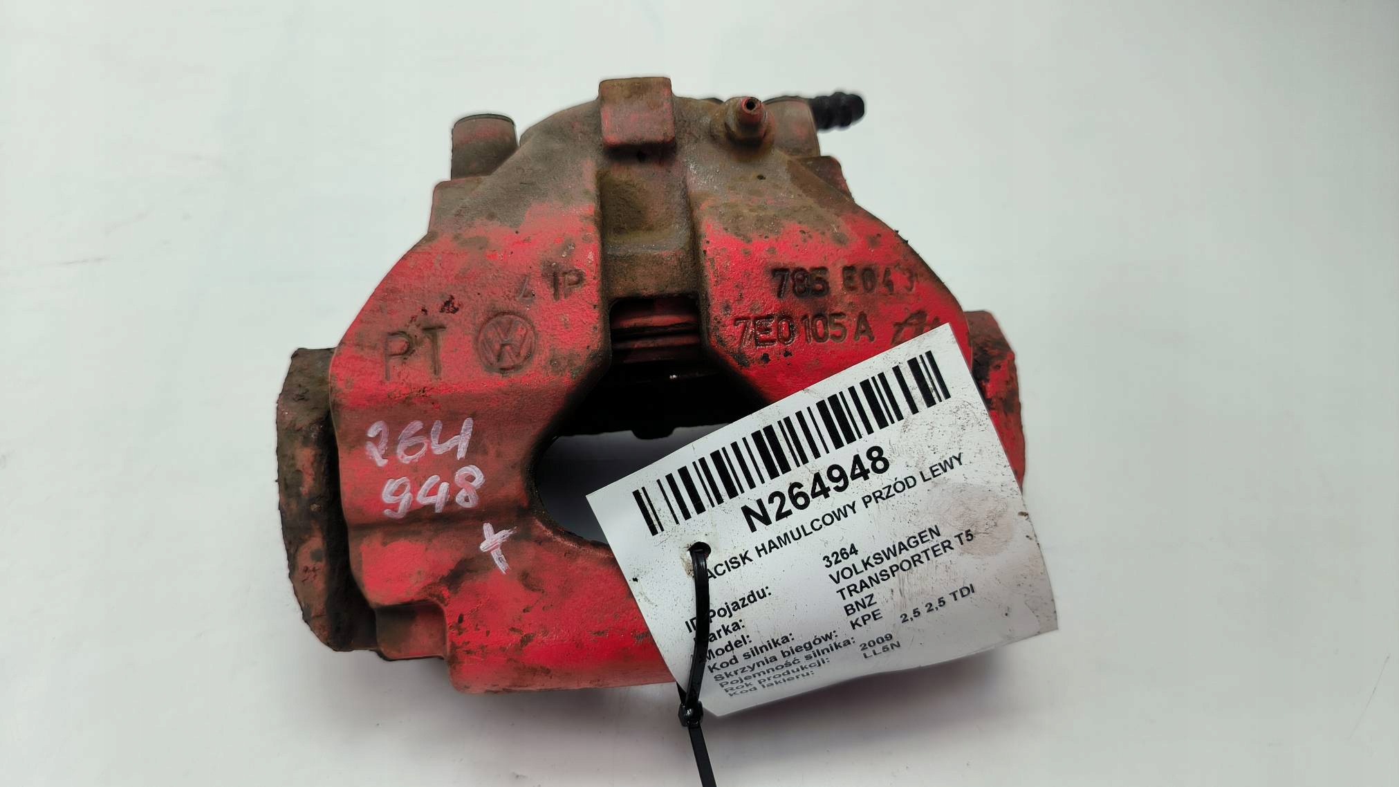 caliper brake front left VOLKSWAGEN TRANSPORTER T5