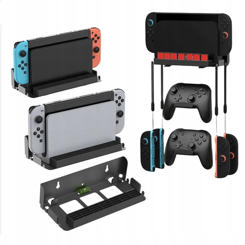 Uchwyt stojak wieszak na ścianę Nintendo Switch / Switch OLED / Switch 2