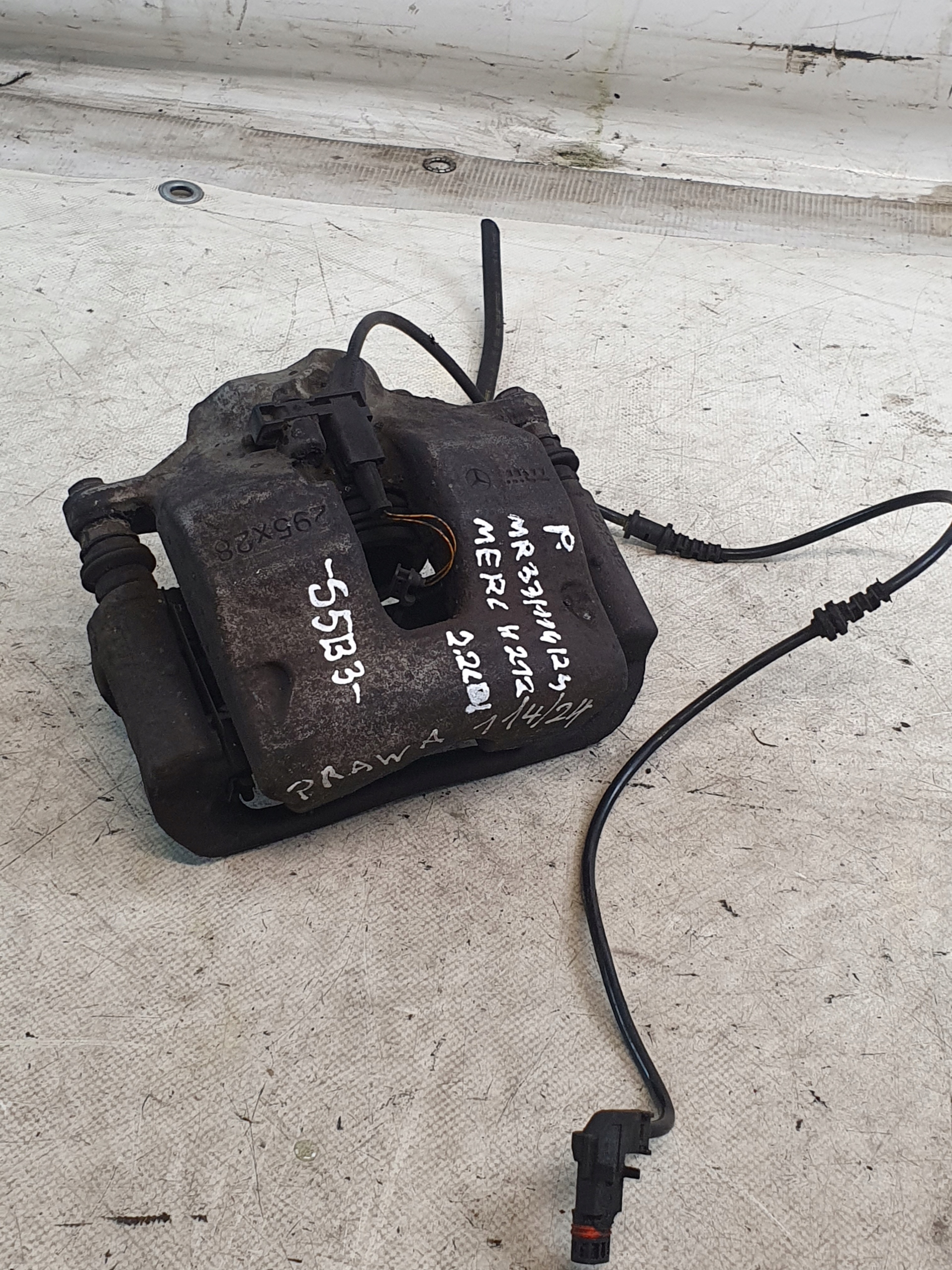 caliper brake right front 295X28 MERCEDES W212 2.2CDI 10r.