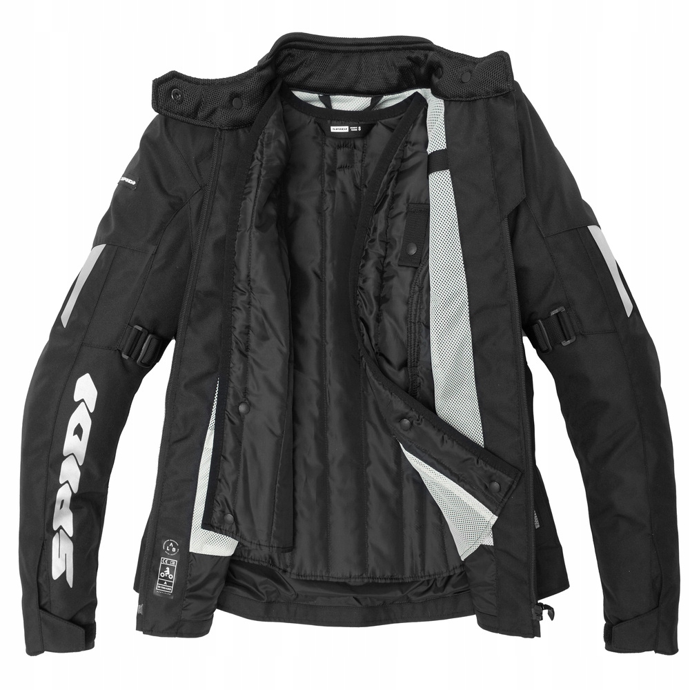 SPIDI KURTKA CROSSMASTER LADY BLACK H2OUT S Rozmiar S