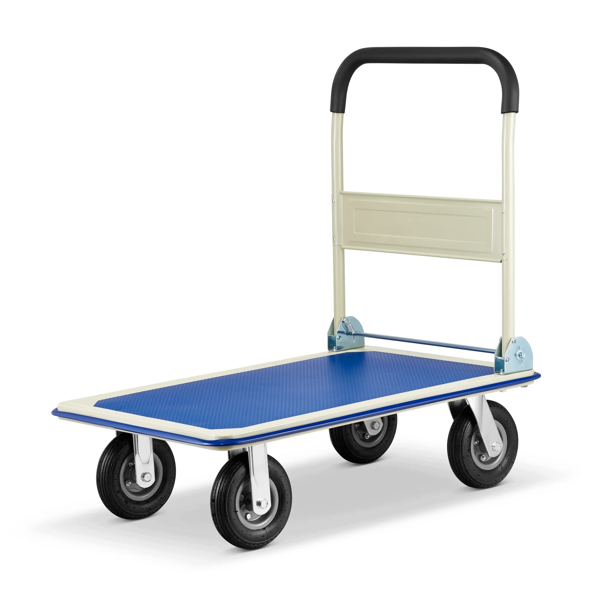 Wózek platformowy transportowy magazynowy 300 kg HIGHER koła pełne — 14