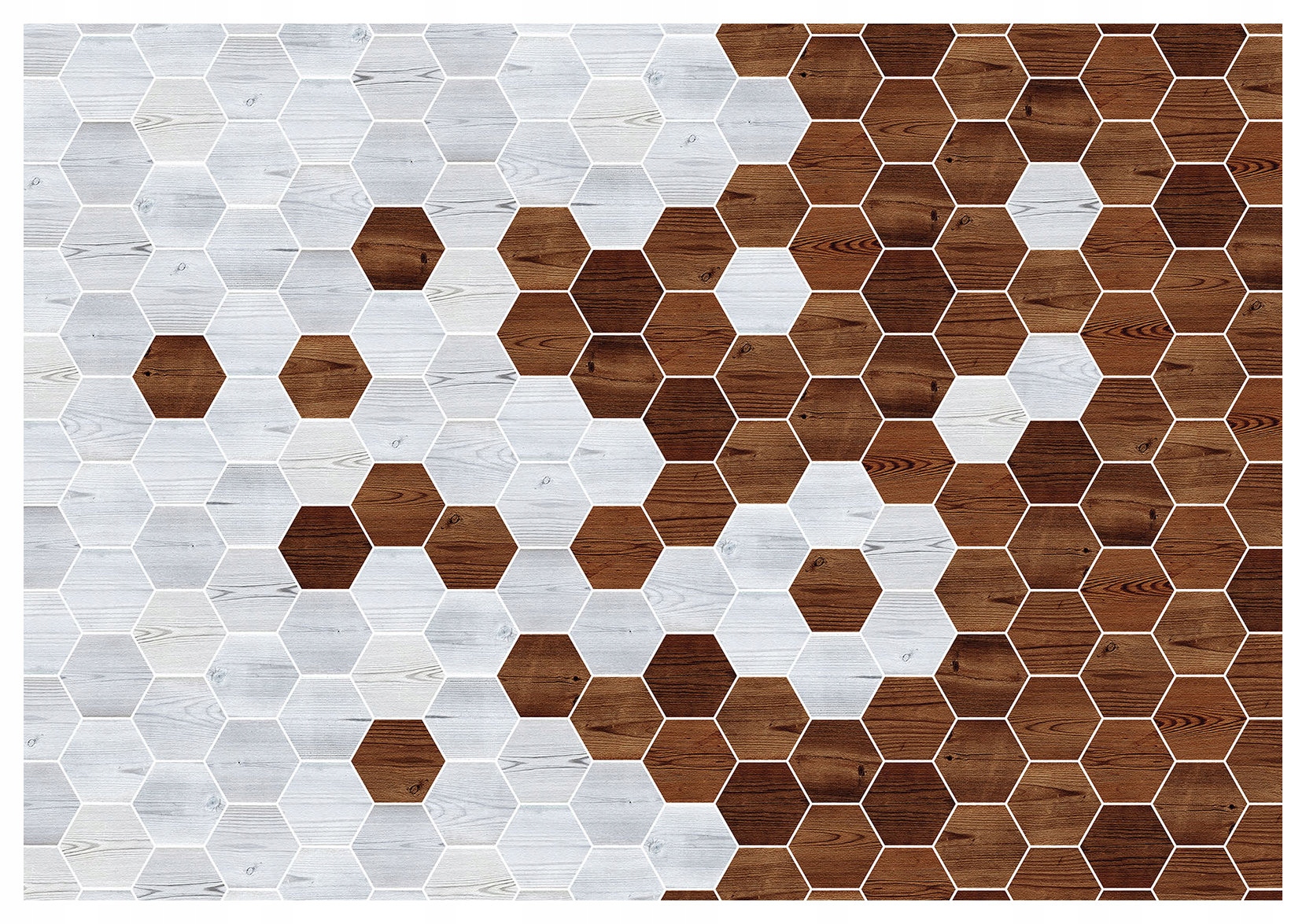 Fototapeta Geometrické včelí plástve strom gradient 416x254 lepidlo