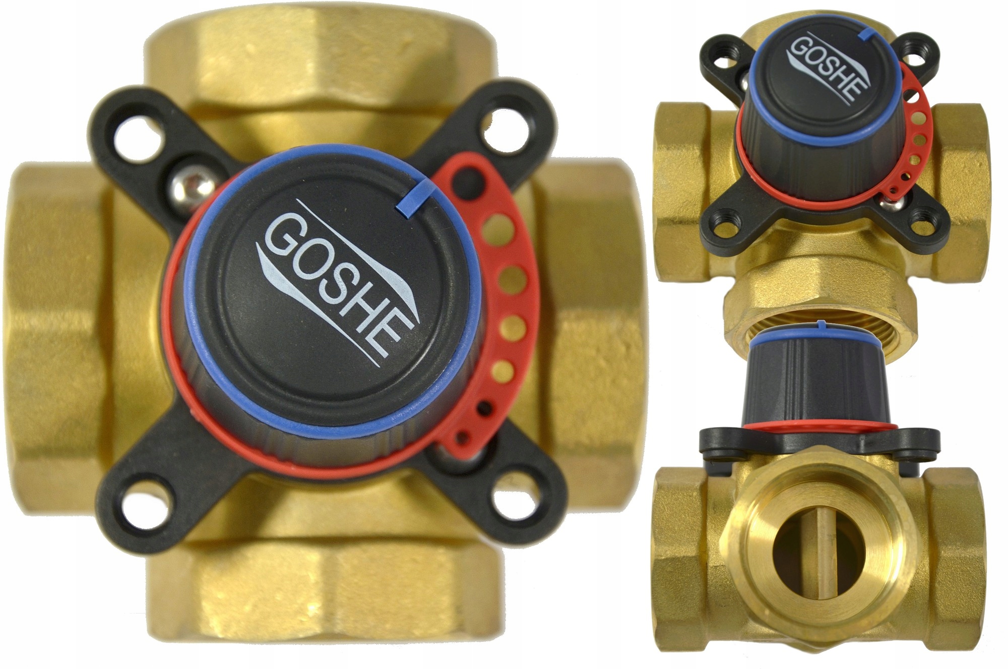 ZAWÓR MIESZAJĄCY 4-DROGOWY GOSHE 5/4 CALA DN32