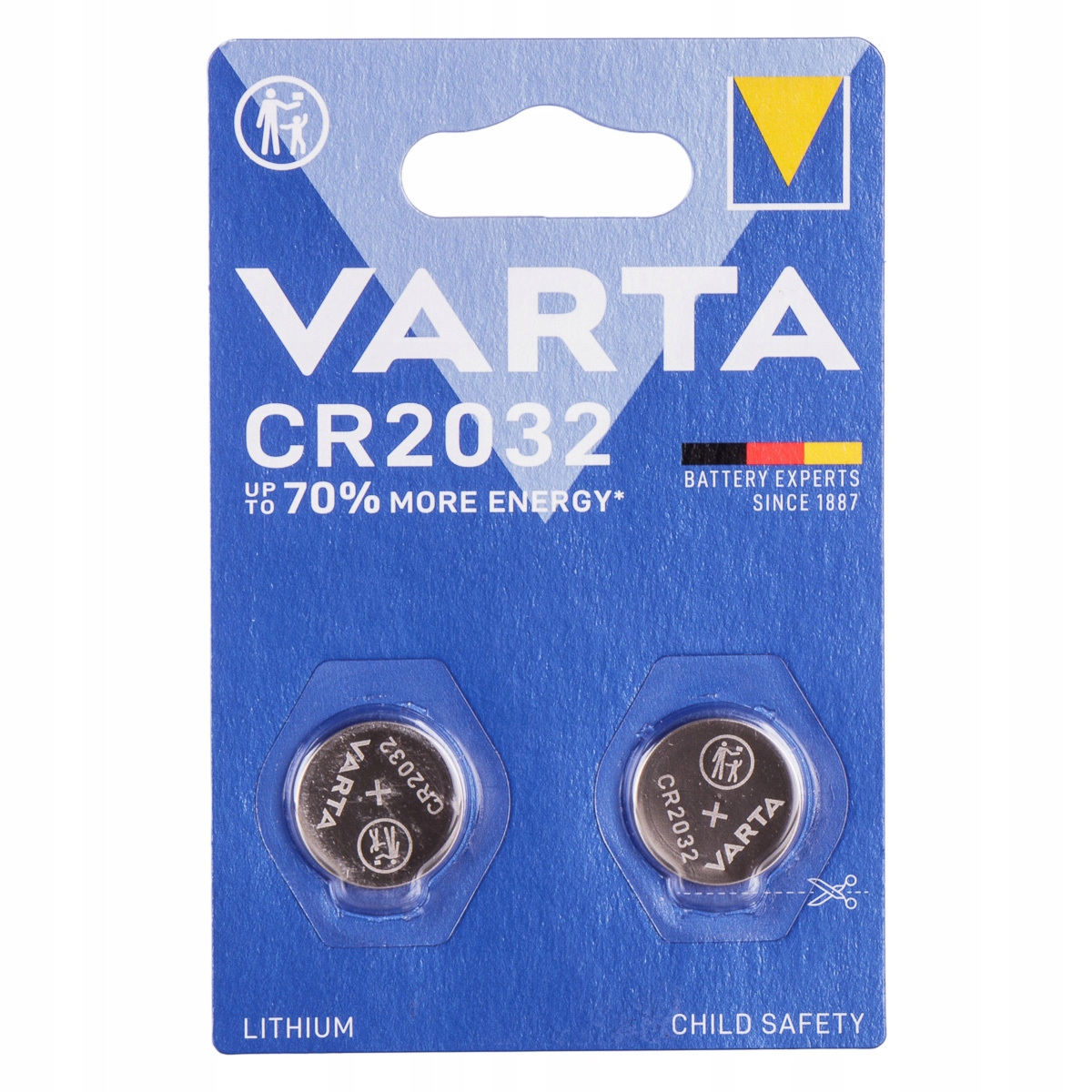 Bateria do kalkulatora zegraka CR2032 2szt. Varta