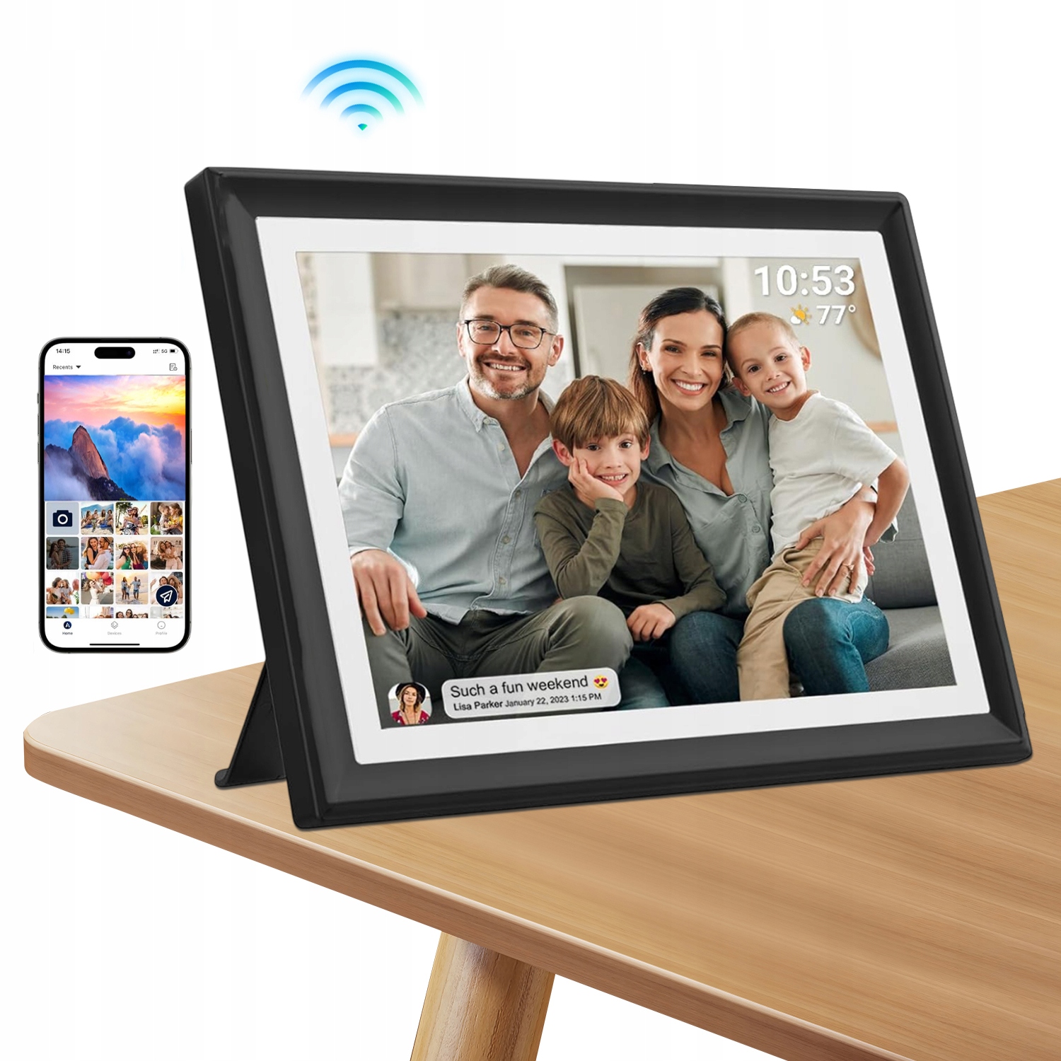 Rámeček Na Fotografie 10" Ips – 1280X800, Wifi, 32 Gb, Do Obývacího Pokoje A Ložnice