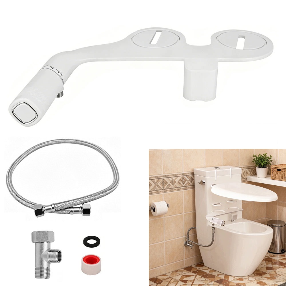 Bidetová Vložka Na Záchod, Nástavec Na Bidet, Smart Bidet, Wc Tryska, Sada
