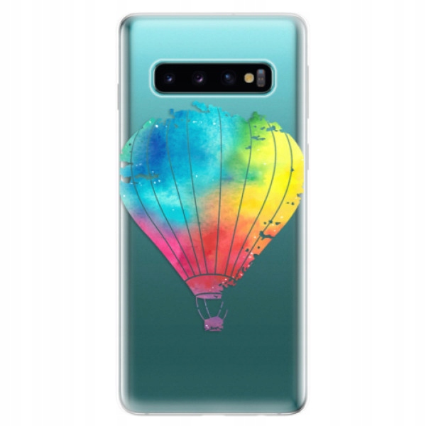 Silikonowe etui iSaprio Flying Baloon 01 do Samsung Galaxy S10