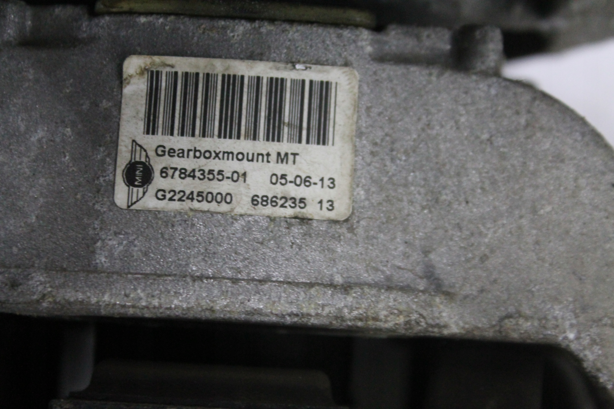 holder engine mount 6784355 MINI R60 1.6D 10-17