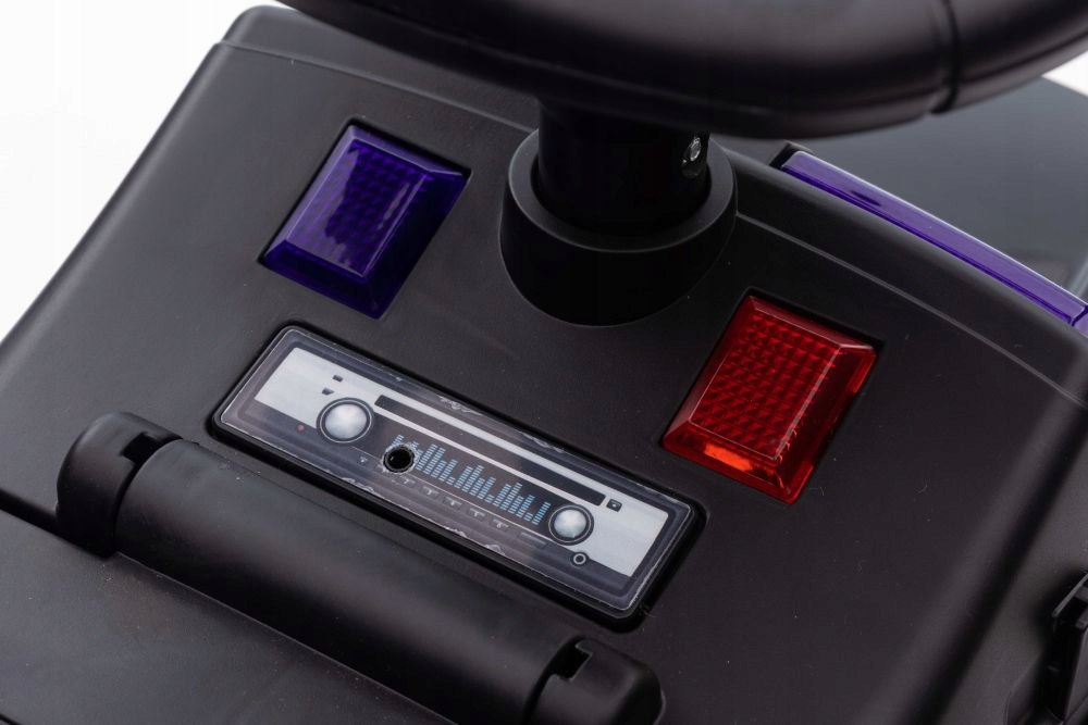 Jeździk z Megafonem QLS-993 Czarny Wiek dziecka 18 m +