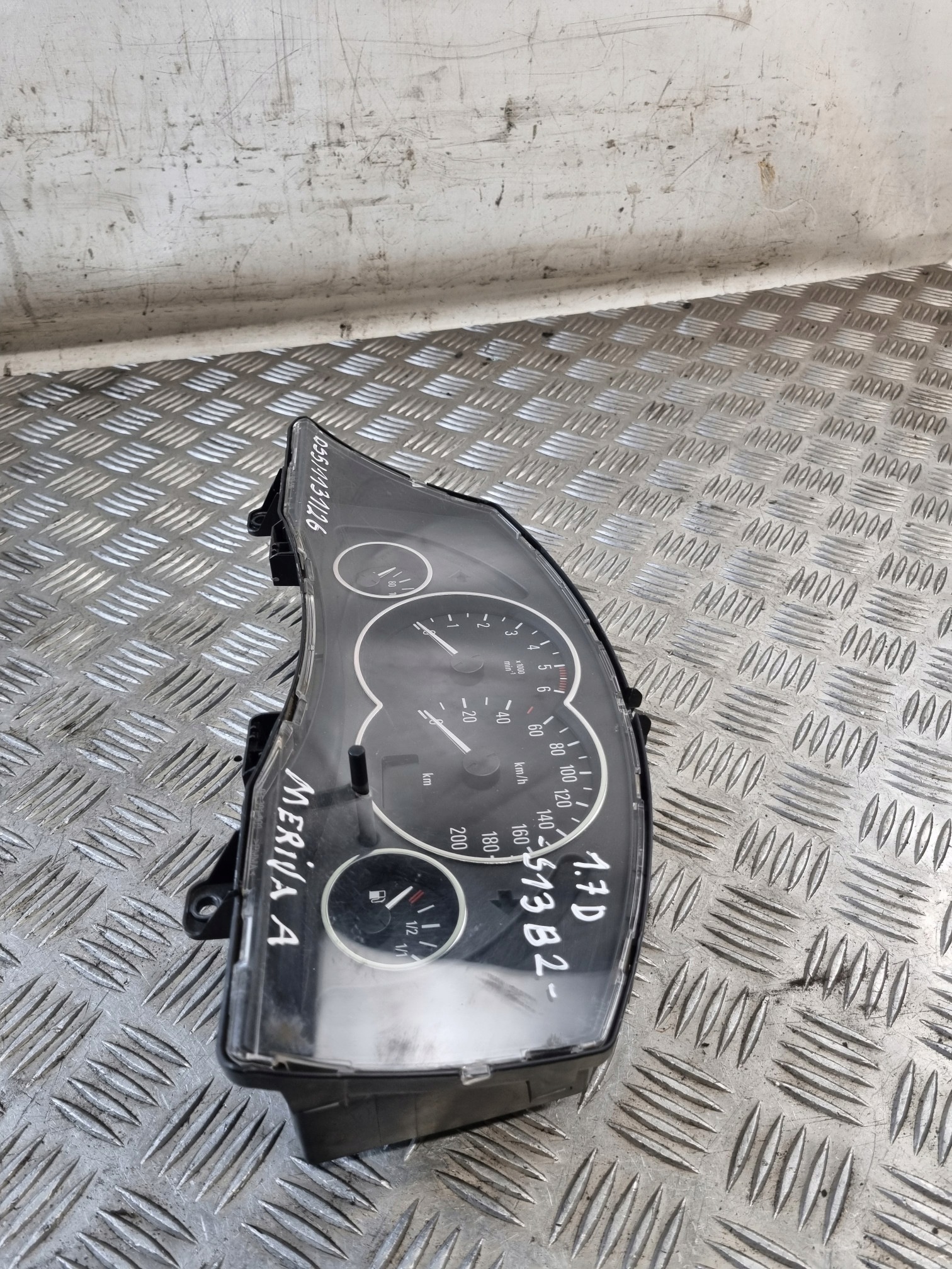 dials dials EU 13173381XT OPEL MERIVA A 1.7D