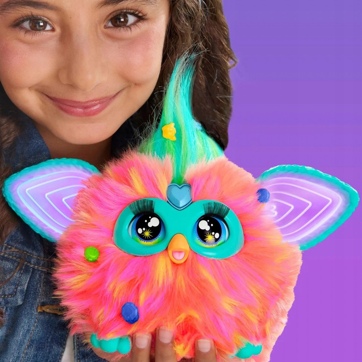 FURBY MASKOTKA INTERAKTYWNA KORALOWA FERBI NOWOŚĆ Wiek dziecka 4 lata +
