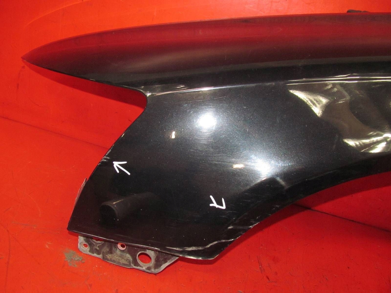 AUDI A6 C6 4F fender left front front black LZ9Y