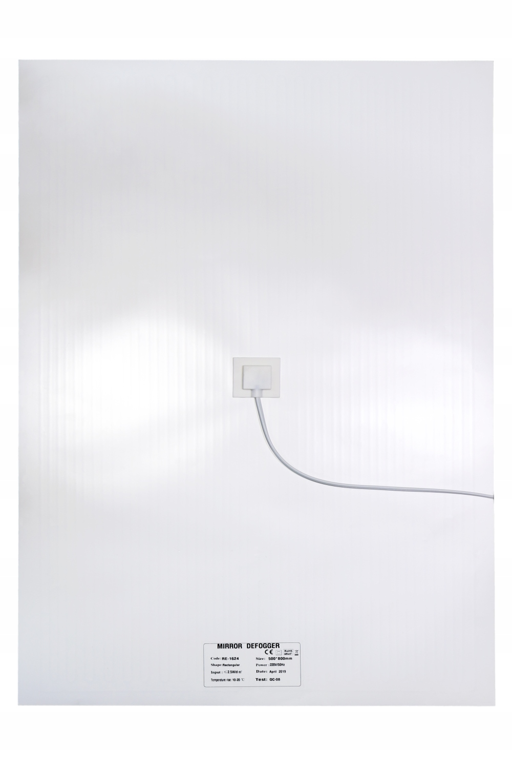 Mata grzewcza do luster 80 x 50 cm, 230VAC, 0.40 m2 DFG-8050