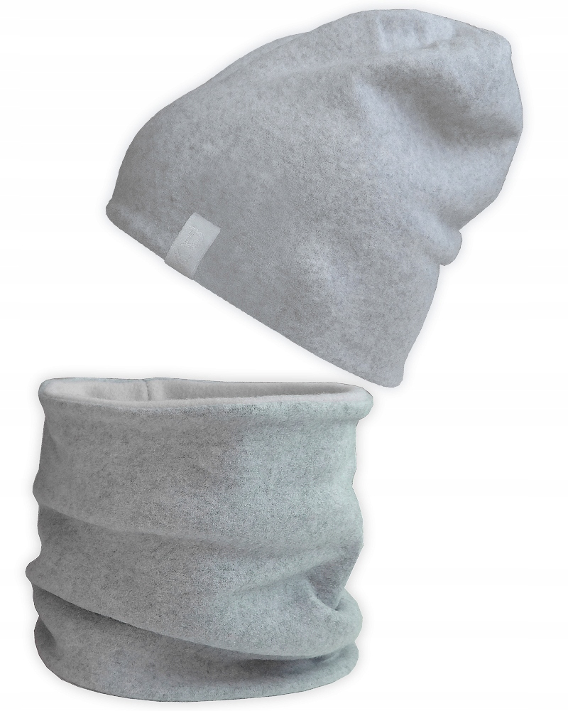 

Ciepły komplet N44B Czapka+komin tuba Polar 48-50