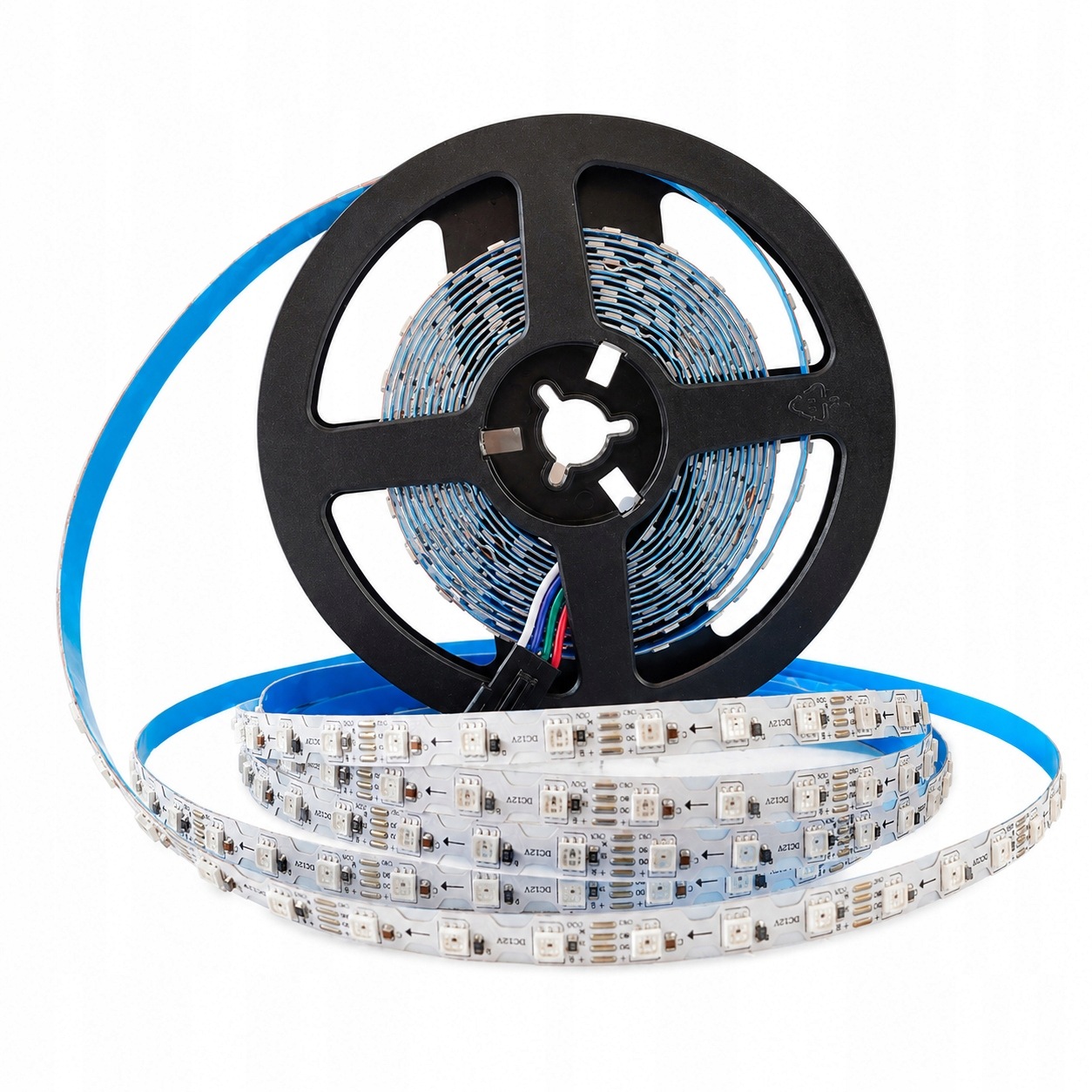 Led pásek S-shape 3838 Rgb Digitální WS2811 72 diod/m 12V 72 mm ohýbatelný 5 m