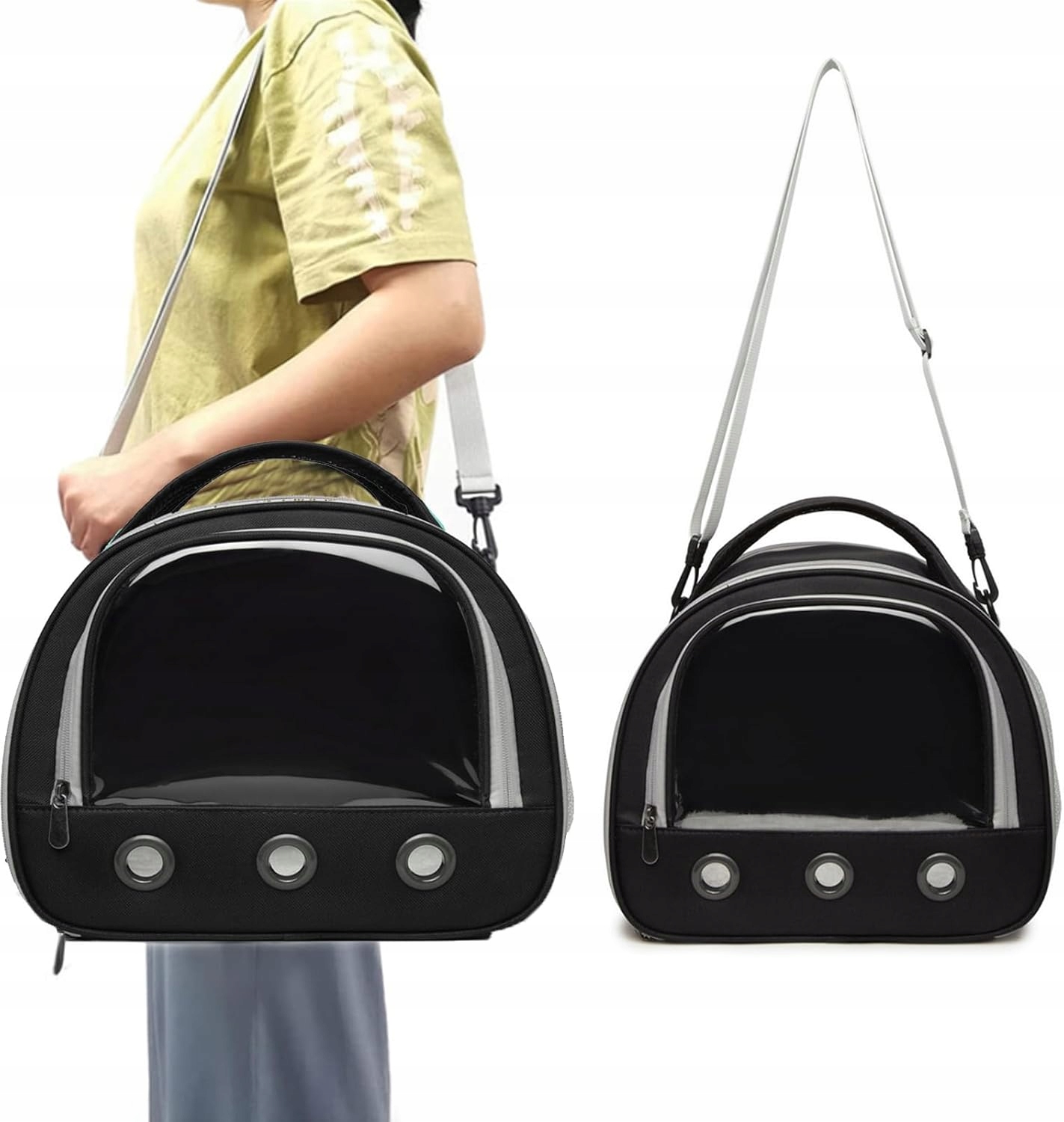 Levně Skládací Přepravka pro králíka Prasátka Činčily Prodyšný 2 Podnosy