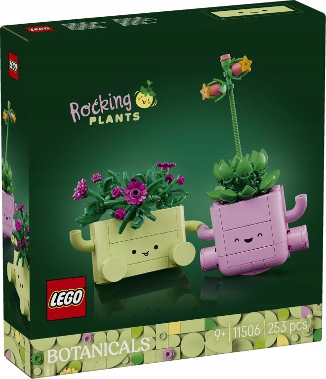 11506 Lego The Botanical Collection Houpající se rostlinky
