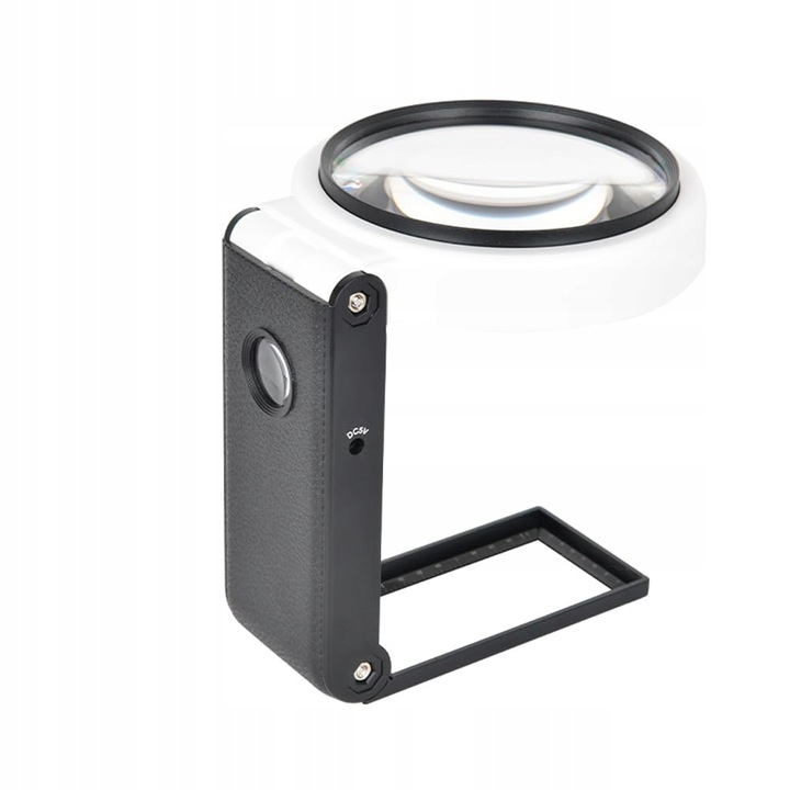Lupa Z UV 10x 25x LED USB Do Biżuterii Czytania