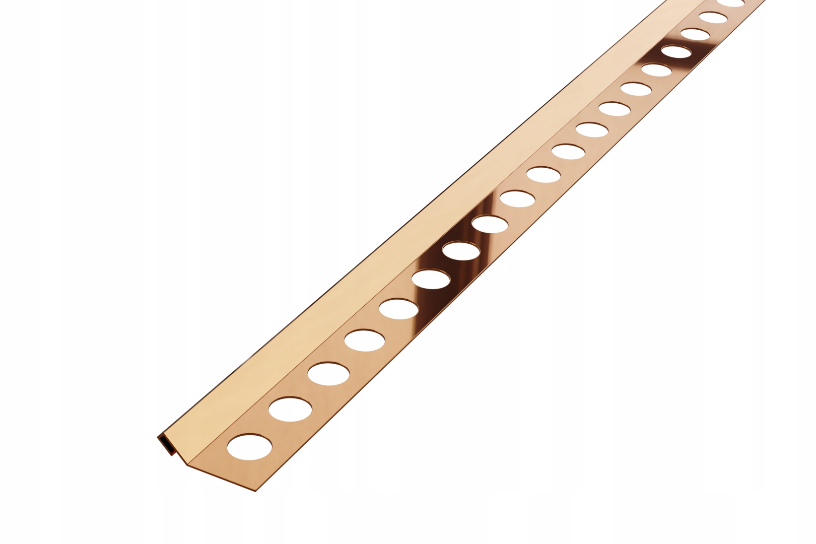 Rohový profil 45 stupňů Měděný Lesk 1,2x 270