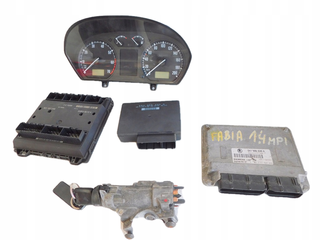 SKODA FABIA I 1.4MPI 00r ZESTAW STARTOWY