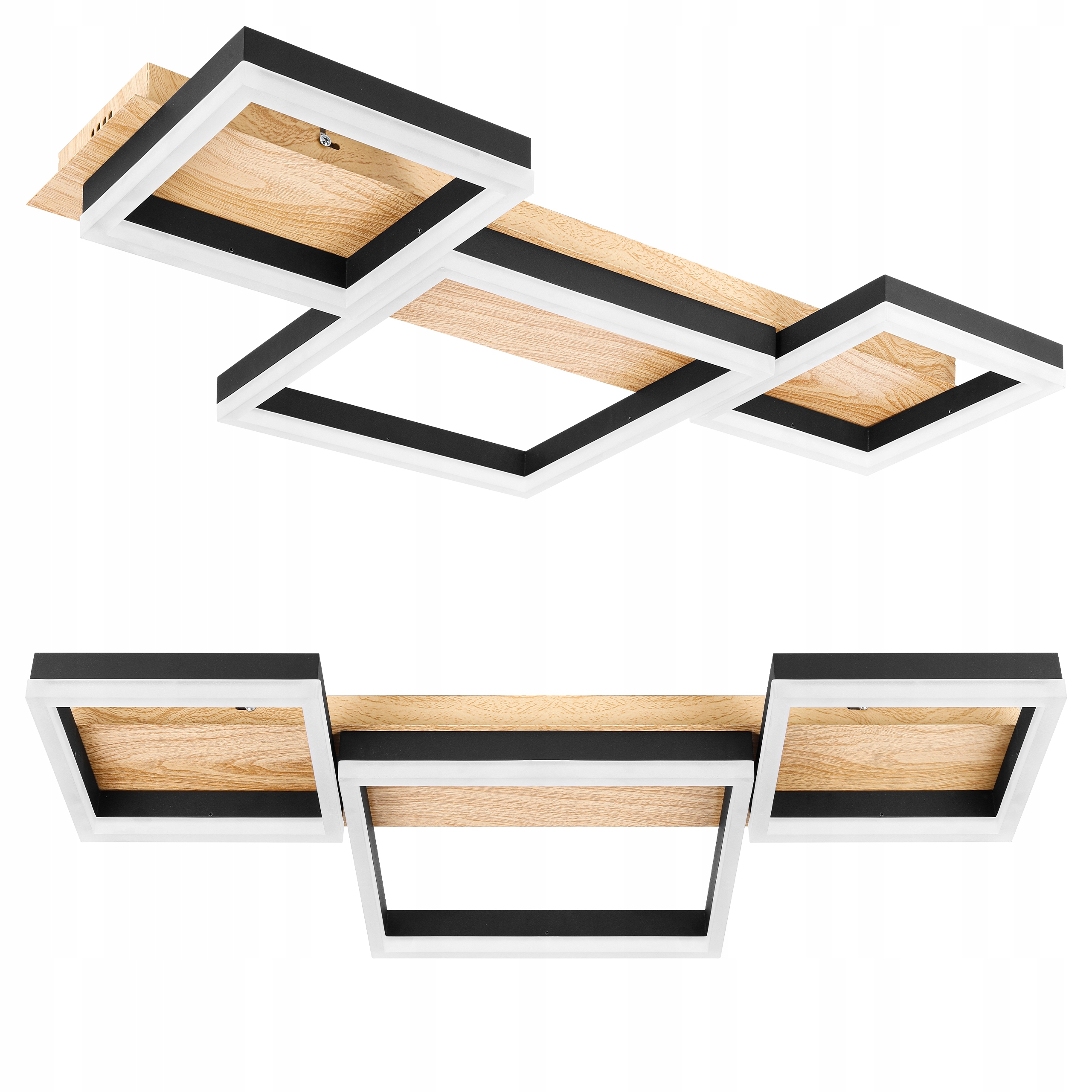 Stropní Svítidlo Lustr Stropní Svítidlo Modern Led Závěsná 70W 3 barvy Cct s ovladačem