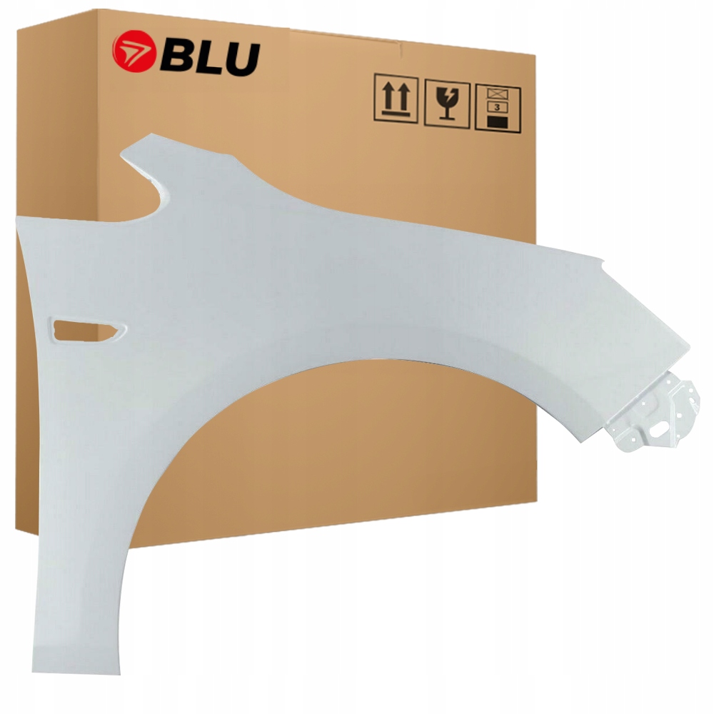 Blu Blatník Opel Astra J 4 IV Z40R pravý bílý 09- přední