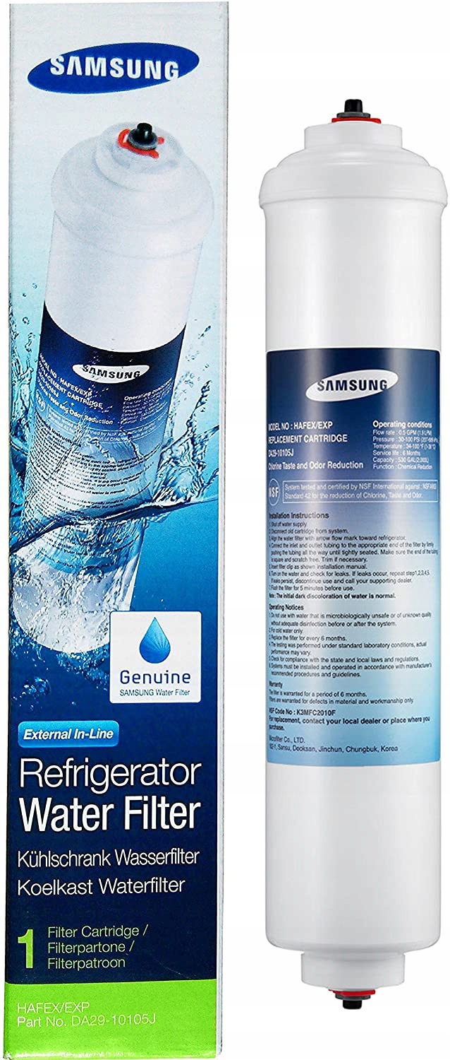 

Filtr Wody Do Lodówki Samsung Hafex/exp