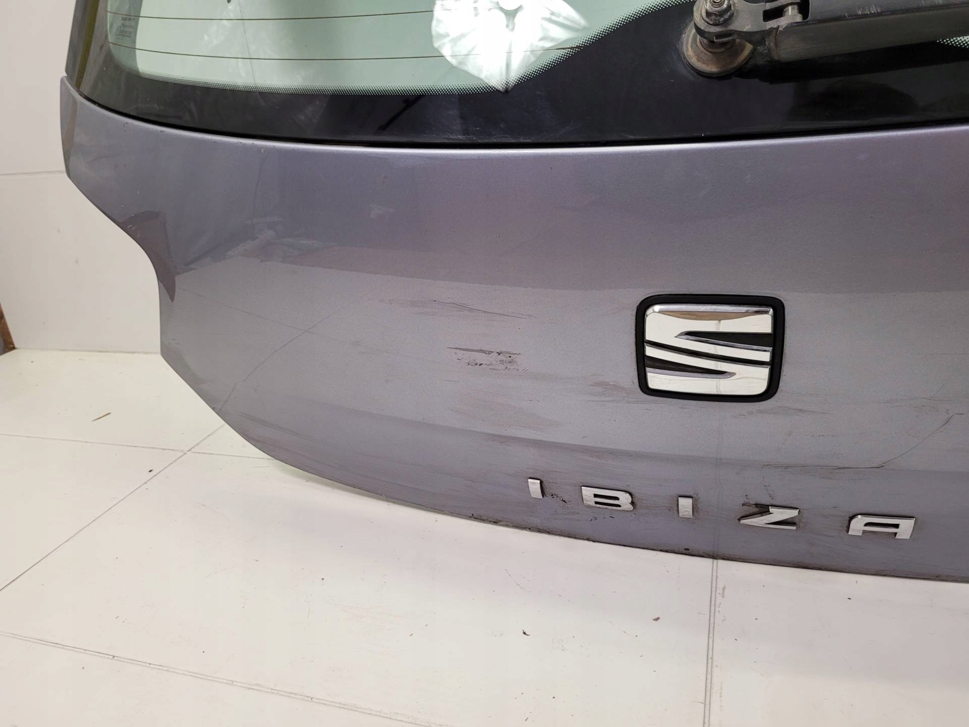 rear trunk door boot SEAT Ibiza 4 2nd facelift 2016
