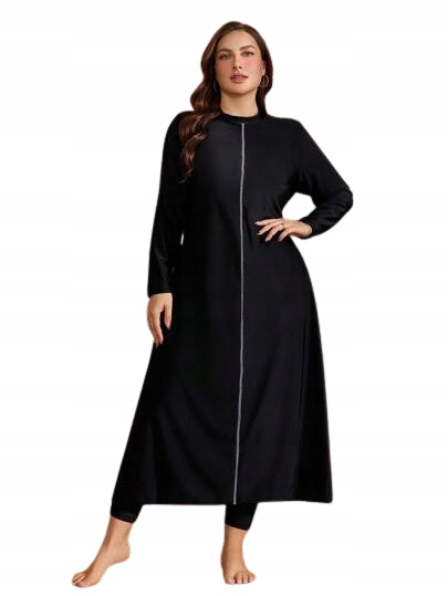 Shein Černé Dvoudílné Plavky Mulvari Plus Size 46 1JB