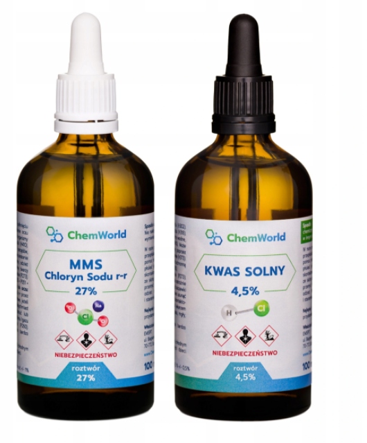 

Mms chloryn sodu 27% kwas solny 4,5% ChemWorld