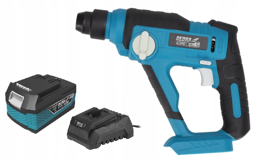 Dedra Vrtací kladivo Set akumulátor 4AH 18V Sas+ DED7047 příklep 1,3J Sds+
