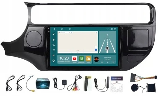 Rádio Navigace Kia Rio 2015-2017 Carplay Android Auto 8/256GB Sim