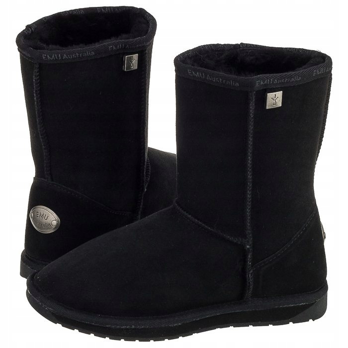 Dámské boty Emu Australia Platinum Stinger Lo 16 Black WP10002 černé