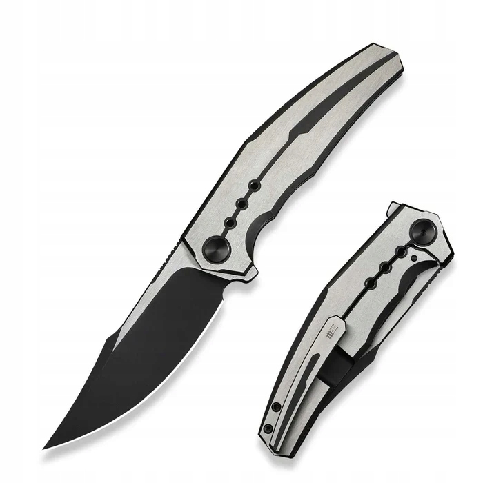 Nůž Edc WeKnife Kyklos Titanium Stonewashed/Satin Ocel M390