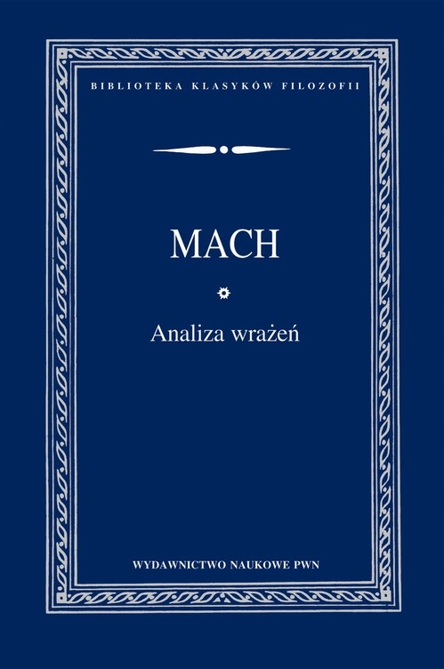 ANALIZA WRAŻEŃ ERNST MACH EBOOK