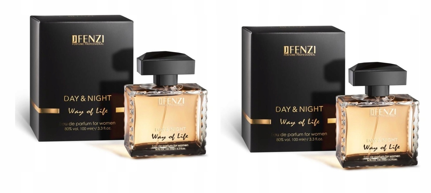 Jfenzi Day&Night Way of Life 2x100 ml dámská parfémovaná voda
