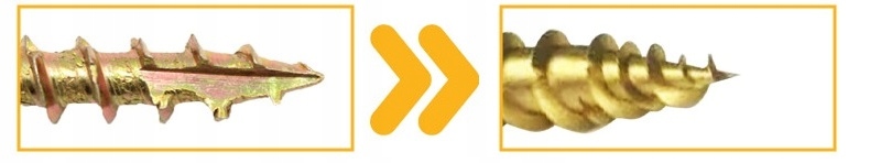 WKRĘTY CIESIELSKIE DO DREWNA 4x80 STOŻKOWE TORX 100szt CS 04080 DOMAX Opakowanie sztuki