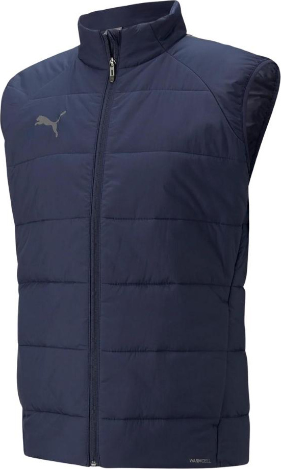 Pánská Vesta Puma Team Liga Vest Jacket Tmavě Modrá 657968 06 Velikost S