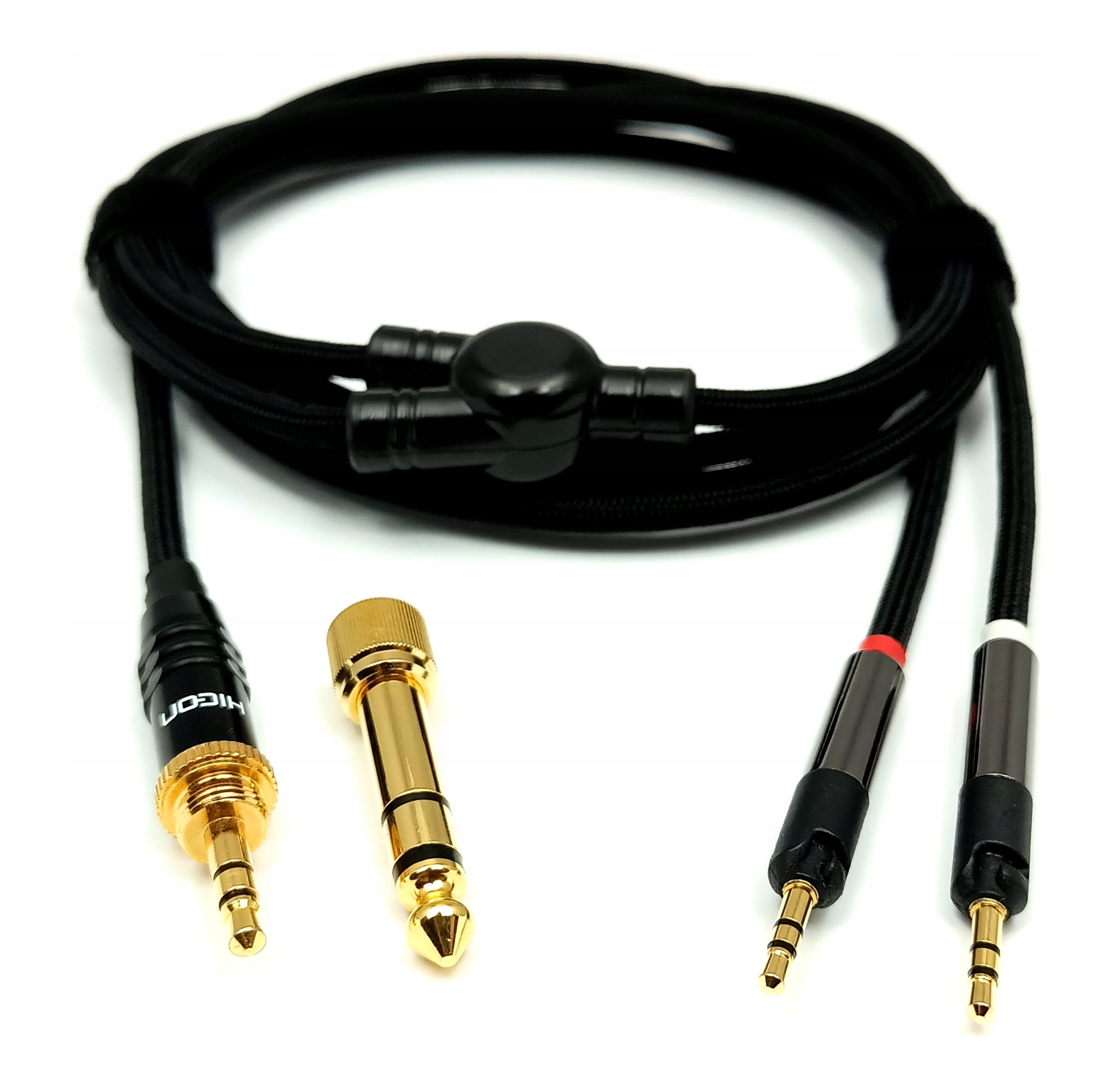 Kabel pro sluchátka ATH-R70X ručně vyrobený 3,5 mm 6,3 mm 1,5 m
