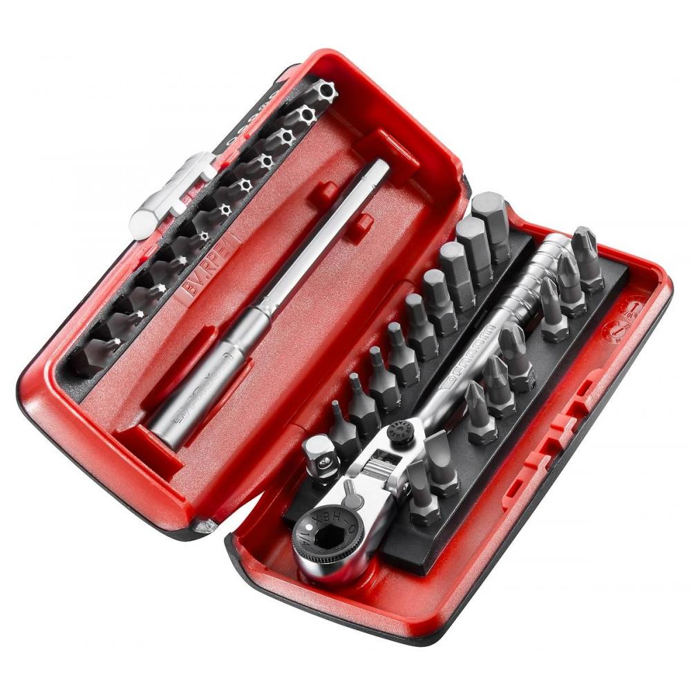 Набір біт з храповим механізмом 31el. Р. 180J31PB FACOM