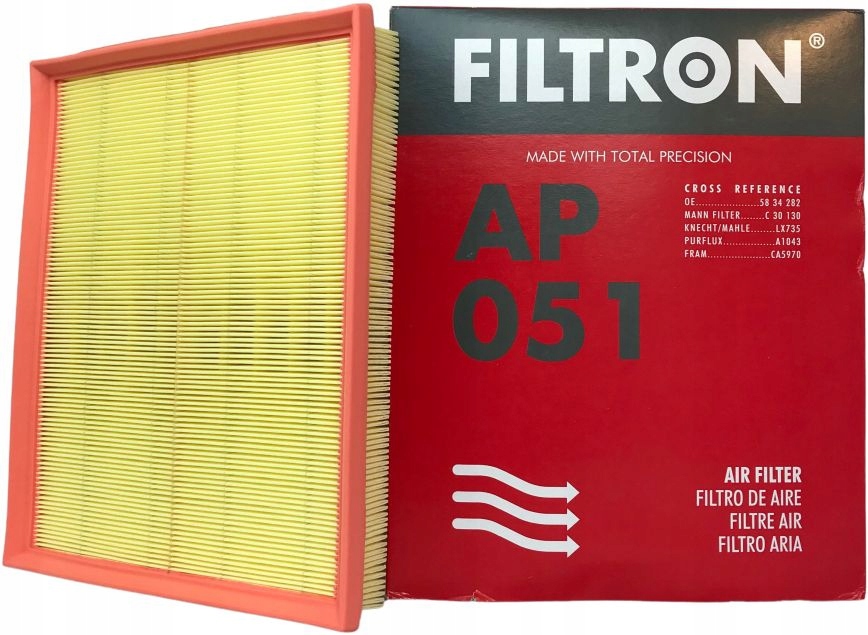 

Filtron Filtr Powietrza AP051 Astra G H Zafira A B