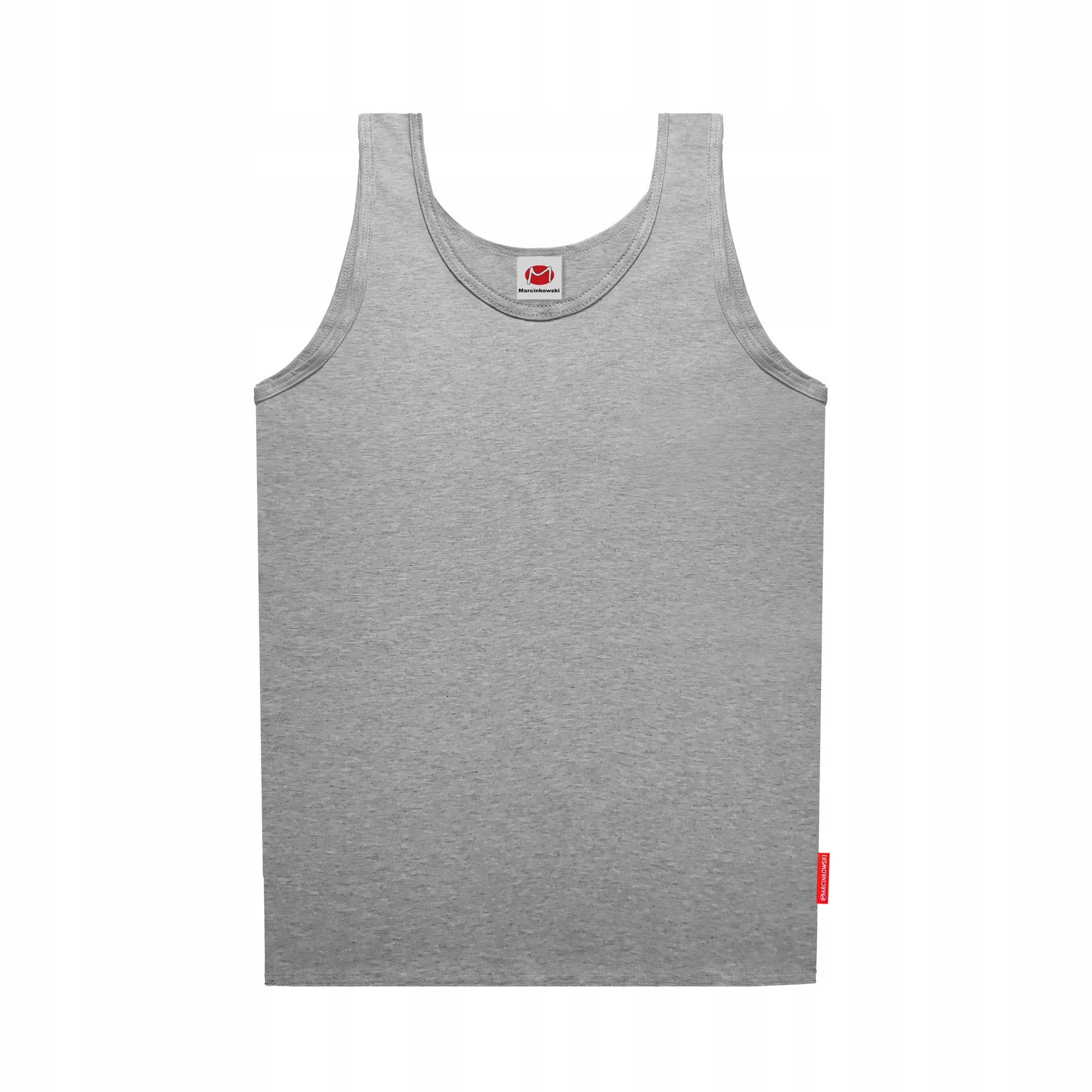 

Podkoszulka Bez Rękawów Szara Kolorowa Męska XL