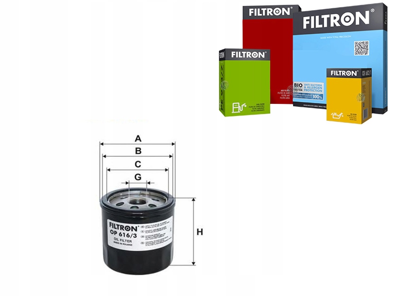 Filtron фильтр масляный audi a1 1.4 tfsi (8x1, 8xk, 8x